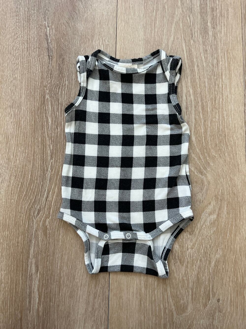 SpearmintLOVE bamboo sleeveless bodysuit - 3-6m